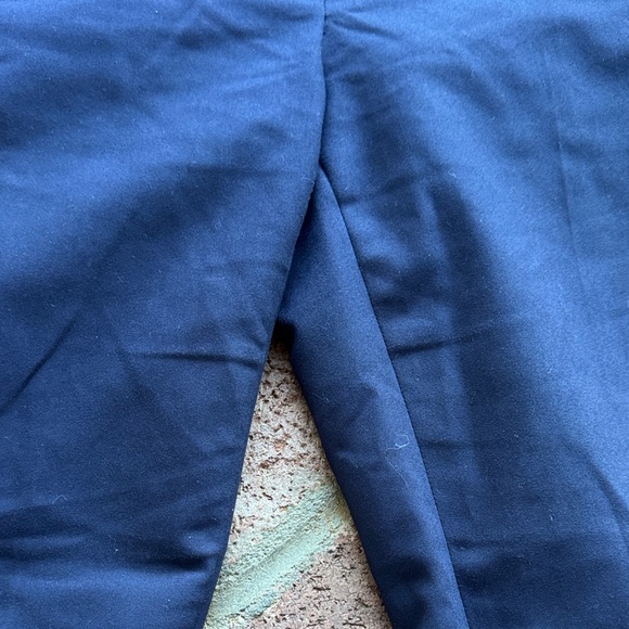Loft Ann Taylor Marisa Skinny Navy Trouser Work Pants 2 Petite (Hemmed) - Picture 6 of 7